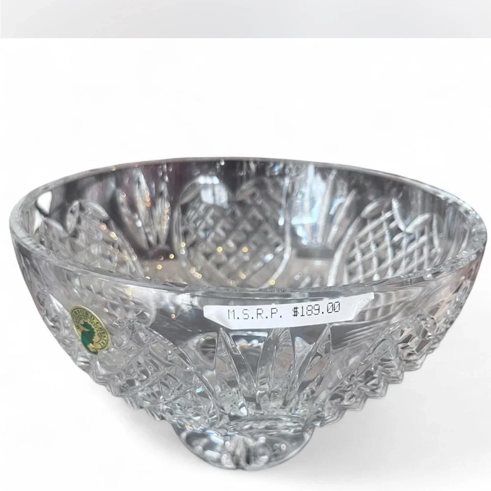New vintage Waterford Crystal heirloom Bowl